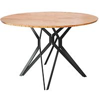 Asztal Pixel 2 120 Mdf/Acél – Tölgy Aranysárga/Fekete