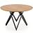 Asztal Mozambik 120 Mdf/Acél – Tölgy Aranysárga/Fekete
