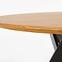 Asztal Mozambik 120 Mdf/Acél – Tölgy Aranysárga/Fekete,10