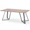 Asztal Calgary 180 Mdf/Acél – Dió Rustykalny/Fekete