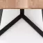 Asztal Calgary 180 Mdf/Acél – Dió Rustykalny/Fekete,11