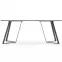 Asztal Calgary 180 Mdf/Acél – Dió Rustykalny/Fekete,3