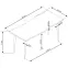 Asztal Larson 120x80 Mdf/Acél – Tölgy Természetes/Fekete,5