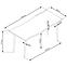 Asztal Larson 120x80 Mdf/Acél – Tölgy Természetes/Fekete,5