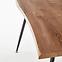 Asztal Larson 120x80 Mdf/Acél – Tölgy Természetes/Fekete,9