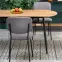 Asztal Jackson 160 Mdf/Rattan/Acél – Tölgy Aranysárga/Fekete,15