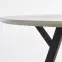 Asztal Balrog kerek 100 Mdf/Acél – Fényes Hamuszürke/Fekete,6