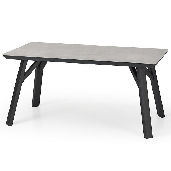 Asztal Halifax 160 Mdf/Acél – Beton/Fekete