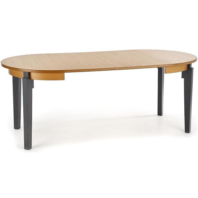 Asztal Sorbus 100/200 Mdf/Faipari – Tölgy Miodow/Grafit,2