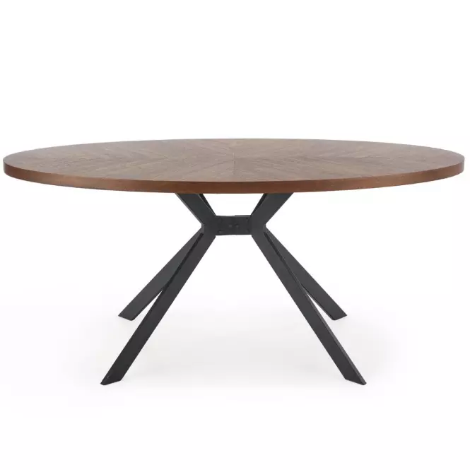 Asztal Locarno 170 Mdf/Acél – Dió/Fekete