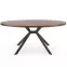 Asztal Locarno 170 Mdf/Acél – Dió/Fekete
