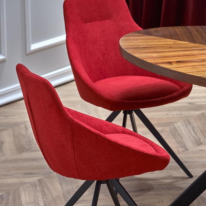 Asztal Locarno 170 Mdf/Acél – Dió/Fekete