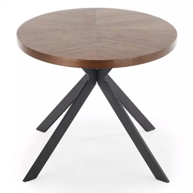 Asztal Locarno 170 Mdf/Acél – Dió/Fekete,3