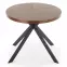 Asztal Locarno 170 Mdf/Acél – Dió/Fekete,3