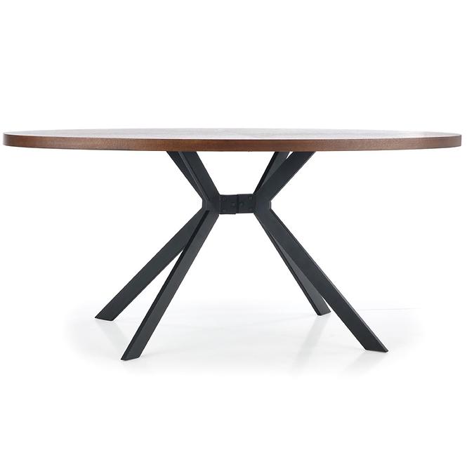 Asztal Locarno 170 Mdf/Acél – Dió/Fekete