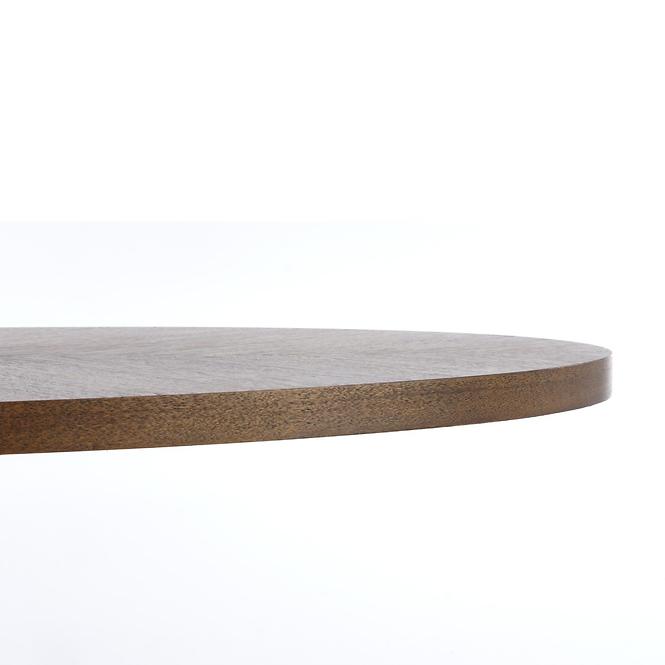 Asztal Locarno 170 Mdf/Acél – Dió/Fekete