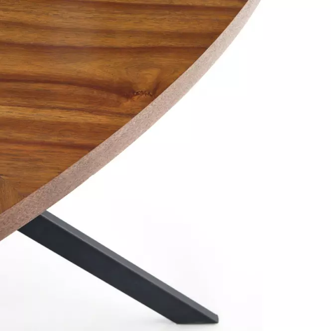 Asztal Locarno 170 Mdf/Acél – Dió/Fekete,7