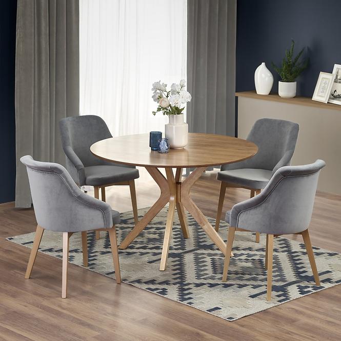 Asztal Nicolas 120 Mdf/Faipari – Tölgy Természetes