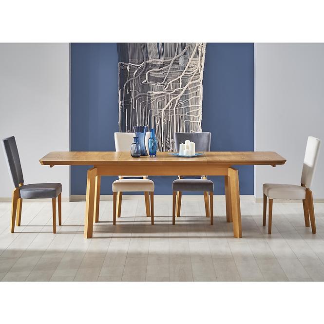 Asztal Rois 160/250 Mdf/Faipari – Tölgy Édesem