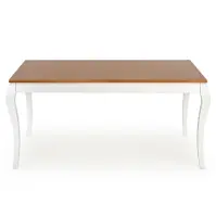 Asztal Windsor 160/240 Płyta/Faipari – Sötét Tölgy/Fehér