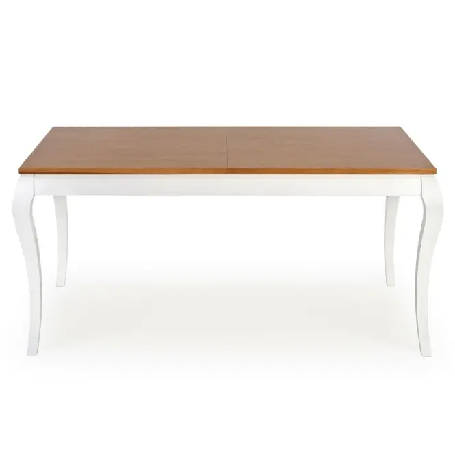 Asztal Windsor 160/240 Płyta/Faipari – Sötét Tölgy/Fehér