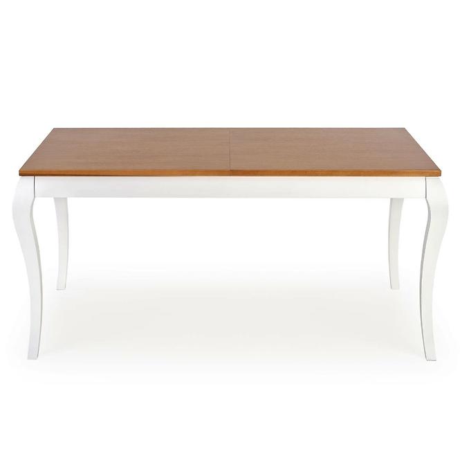 Asztal Windsor 160/240 Płyta/Faipari – Sötét Tölgy/Fehér