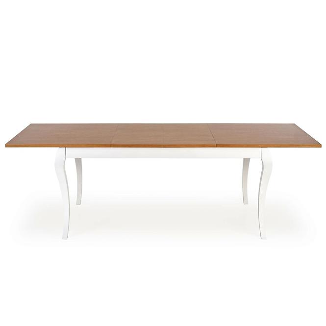 Asztal Windsor 160/240 Płyta/Faipari – Sötét Tölgy/Fehér