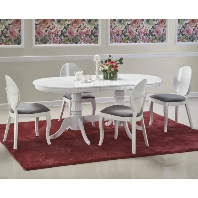 Kinyitható asztalok  Joseph 150/190x90cm Mdf/Faipari – Fehér