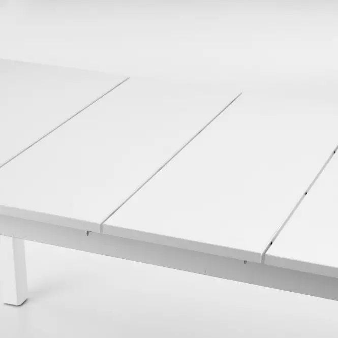 Kinyitható asztalok  Florian 141/219x80cm Płyta/Mdf – Fehér