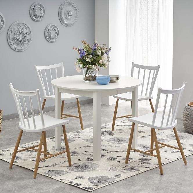Asztal Ringo 102/142 Płyta/Mdf – Fehér,12