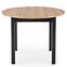 Asztal Ringo 102/142 Płyta/Mdf – Tölgy Artisan/Fekete,5