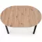 Asztal Ringo 102/142 Płyta/Mdf – Tölgy Artisan/Fekete,6