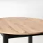 Asztal Ringo 102/142 Płyta/Mdf – Tölgy Artisan/Fekete,9