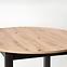 Asztal Ringo 102/142 Płyta/Mdf – Tölgy Artisan/Fekete,9
