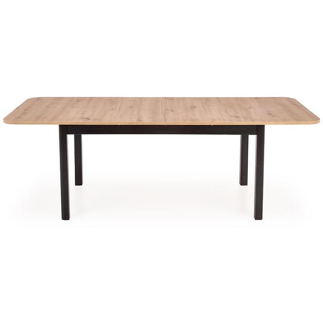 Kinyitható asztalok  Florian 141/219x80cm Płyta/Mdf – Tölgy Artisan/Fekete