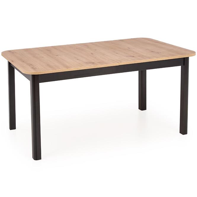 Kinyitható asztalok  Florian 141/219x80cm Płyta/Mdf – Tölgy Artisan/Fekete
