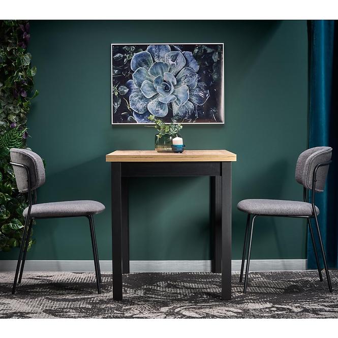 Asztal Cobalt 120x68 – Tölgy Wotan/Fekete,11