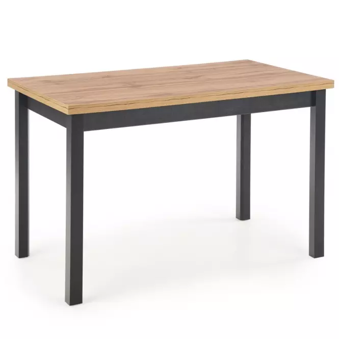 Asztal Cobalt 120x68 – Tölgy Wotan/Fekete,2