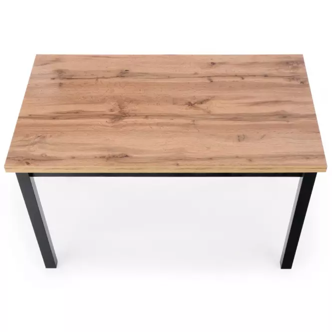 Asztal Cobalt 120x68 – Tölgy Wotan/Fekete,4