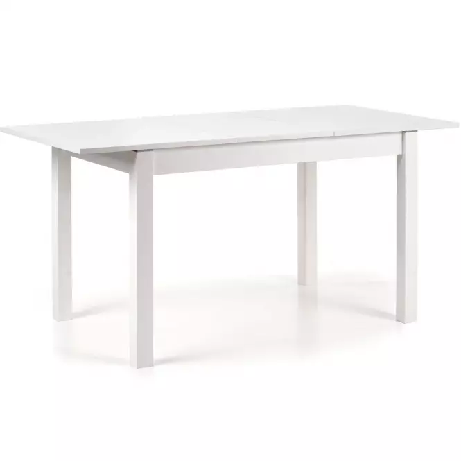 Asztal Maurycy 118/158 Płyta/Abs/Mdf – Fehér