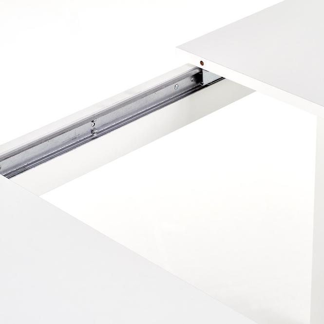 Asztal Maurycy 118/158 Płyta/Abs/Mdf – Fehér