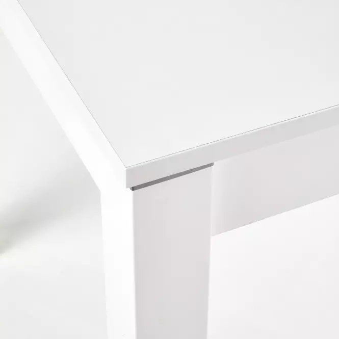 Asztal Maurycy 118/158 Płyta/Abs/Mdf – Fehér