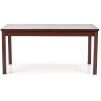 Asztal Maurycy 118/158 Płyta/Abs/Mdf – Sötét Dió