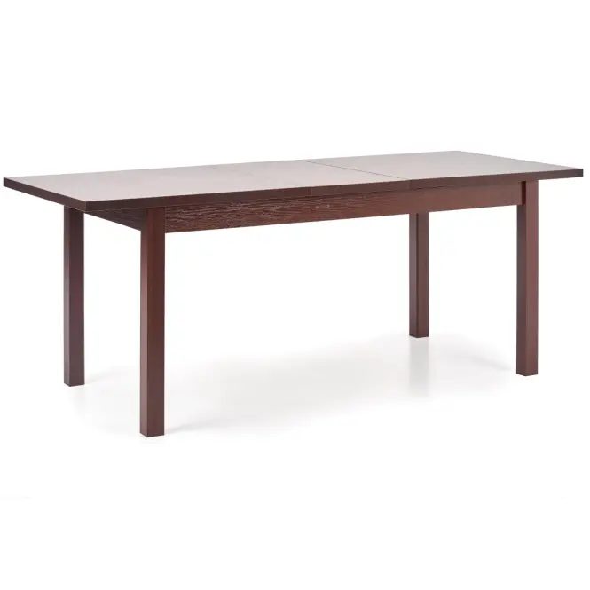 Asztal Maurycy 118/158 Płyta/Abs/Mdf – Sötét Dió,4