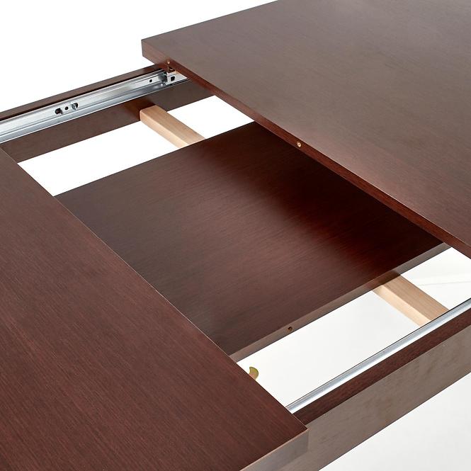 Asztal Maurycy 118/158 Płyta/Abs/Mdf – Sötét Dió