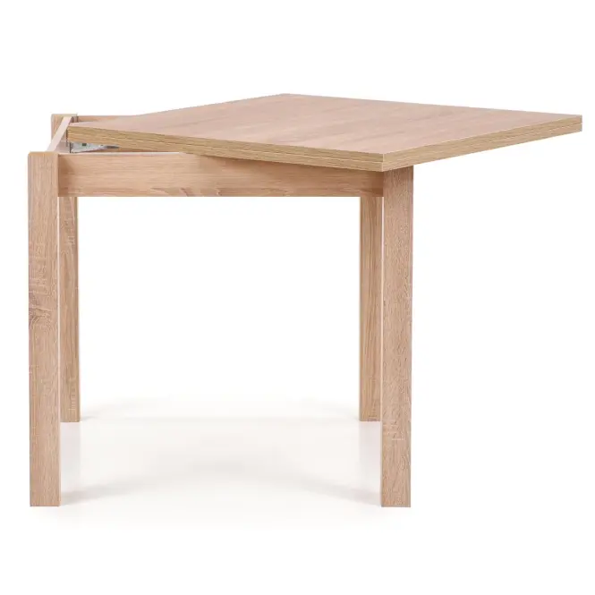 Kinyitható asztalok  Gracjan 80/160x80cm Płyta/Abs/Mdf – Tölgy Sonoma,3