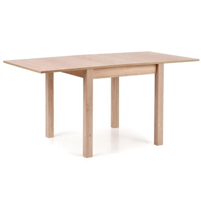 Kinyitható asztalok  Gracjan 80/160x80cm Płyta/Abs/Mdf – Tölgy Sonoma