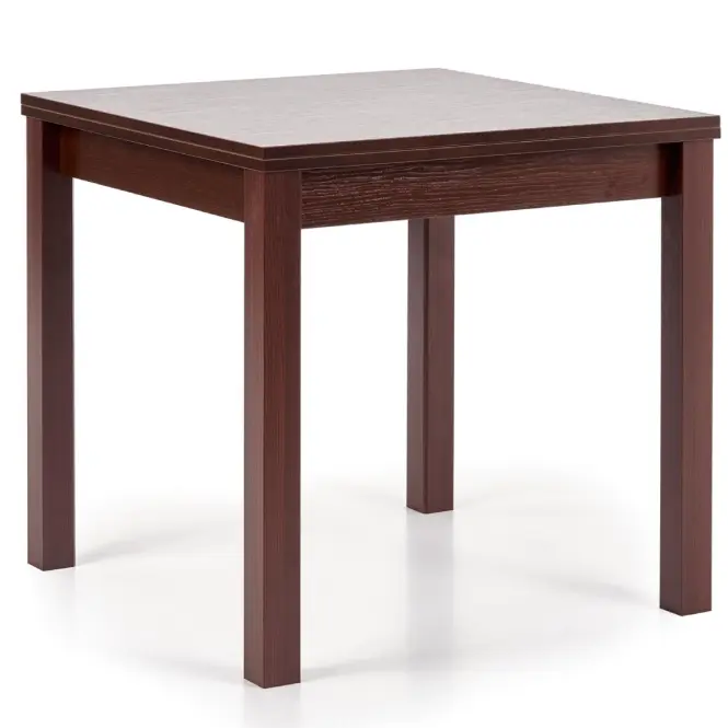 Kinyitható asztalok  Gracjan 80/160x80cm Płyta/Abs/Mdf – Sötét Dió
