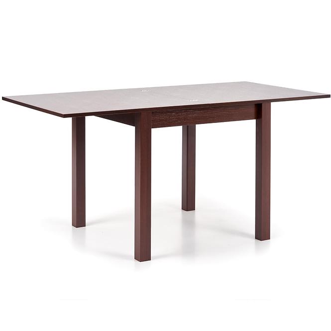 Kinyitható asztalok  Gracjan 80/160x80cm Płyta/Abs/Mdf – Sötét Dió
