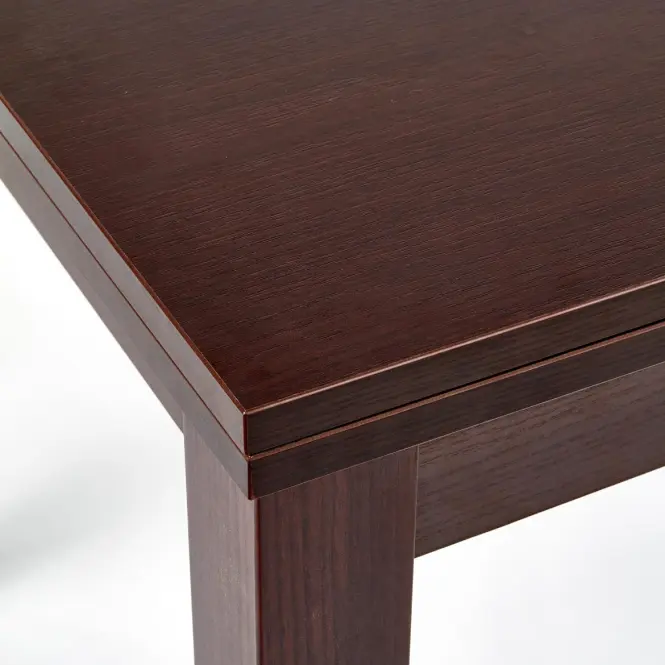 Kinyitható asztalok  Gracjan 80/160x80cm Płyta/Abs/Mdf – Sötét Dió